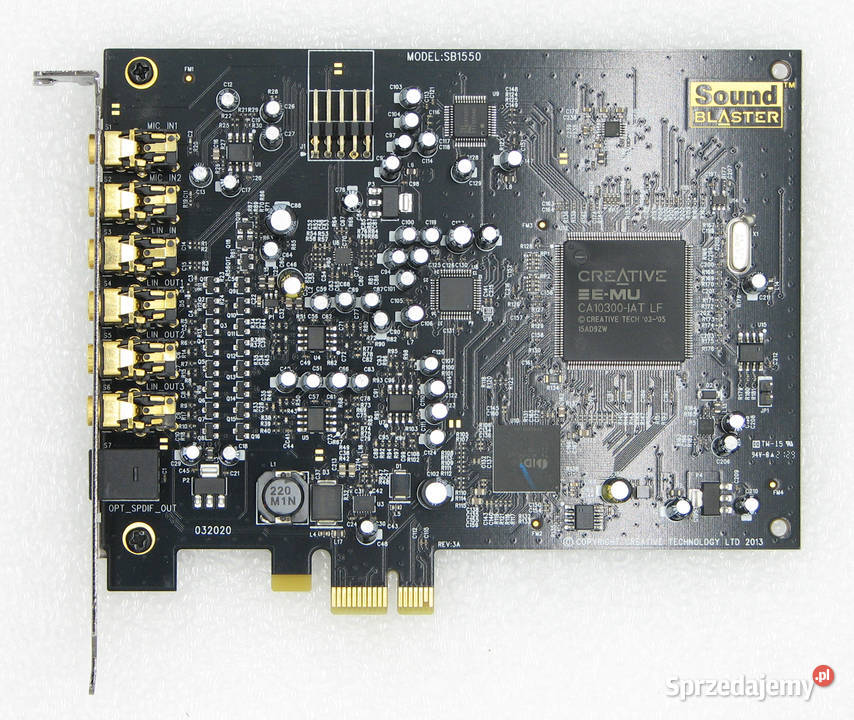 Creative Labs Sound Blaster Audigy RX SB1550 71 Cielądz