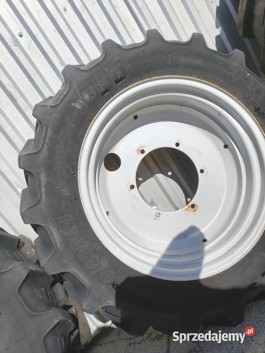 Koła 38085 r30 i 25085 r24 komplet opony felgi łódzkie