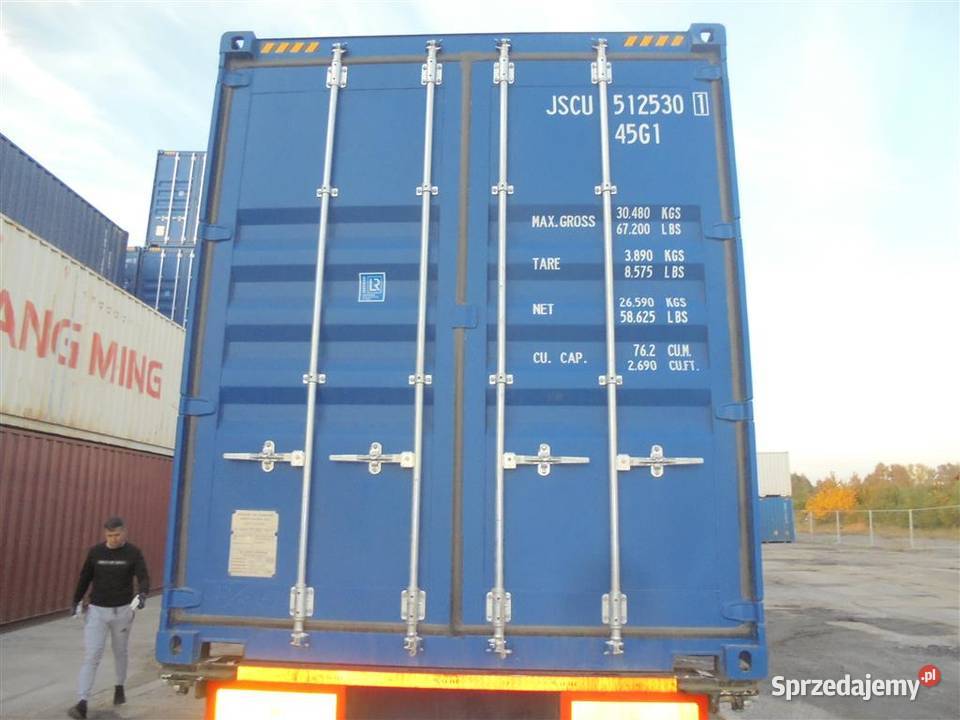 Kontenery morskie 40HC one way w 3 kolorach Poznań