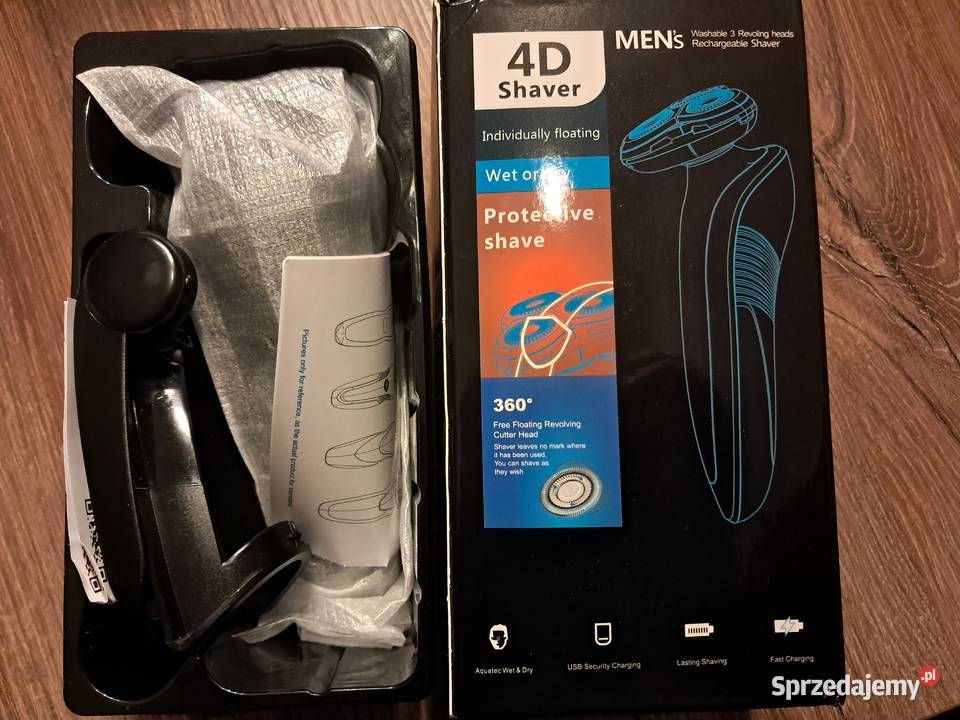nowa maszynka do golenia 4D do golenia na sucho Pozostałe