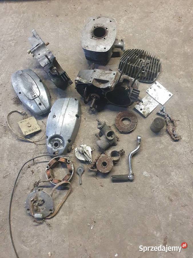 Wsk dudek 175 Tłumik wydech kierownica 175cm3 WSK