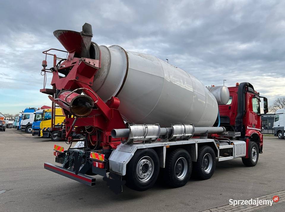 BETONIARKA 9m Mercedes eur 6 18000kg Warszawa
