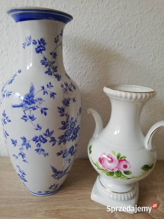 Ładne porcelanowe wazony Gorlice