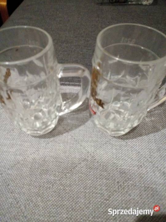 Piękne szklane kufle Steinbock Częstochowa