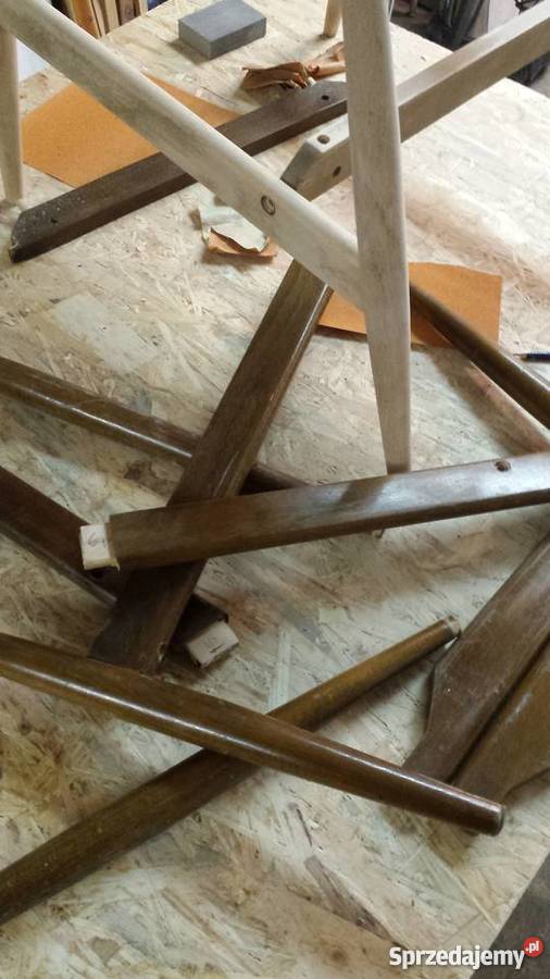 Fotel PRL liski autor Hanna Lis lata 6070 toczone zachodniopomorskie