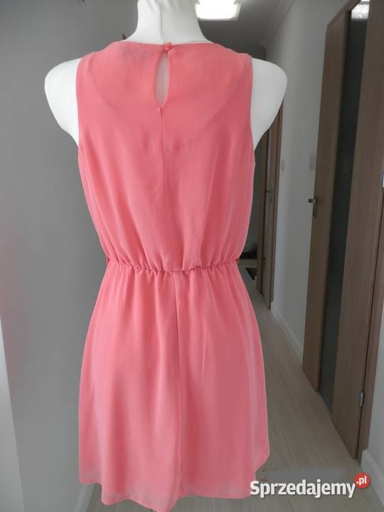 Sukienka Wizytowa Rozkloszowana Szyfonowa Nowa z Spódnice i sukienki podlaskie Łomża