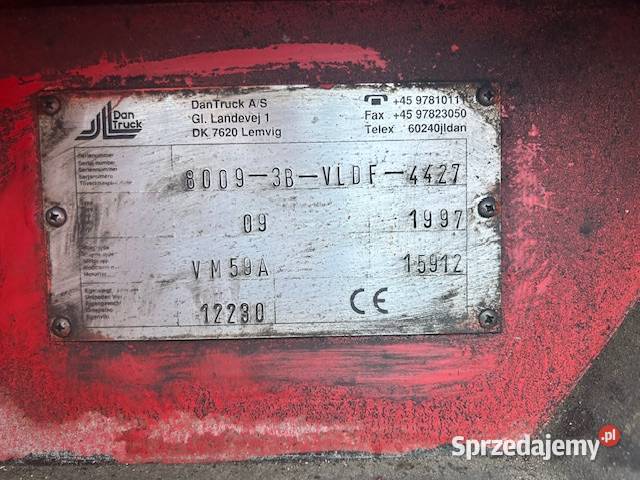 Wózek widłowy 7 ton DANTRUCK Jelcz-Laskowice sprzedam