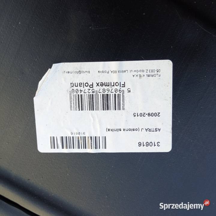 Opel Astra J nowa osłona miski olejowej silnika Szczecin