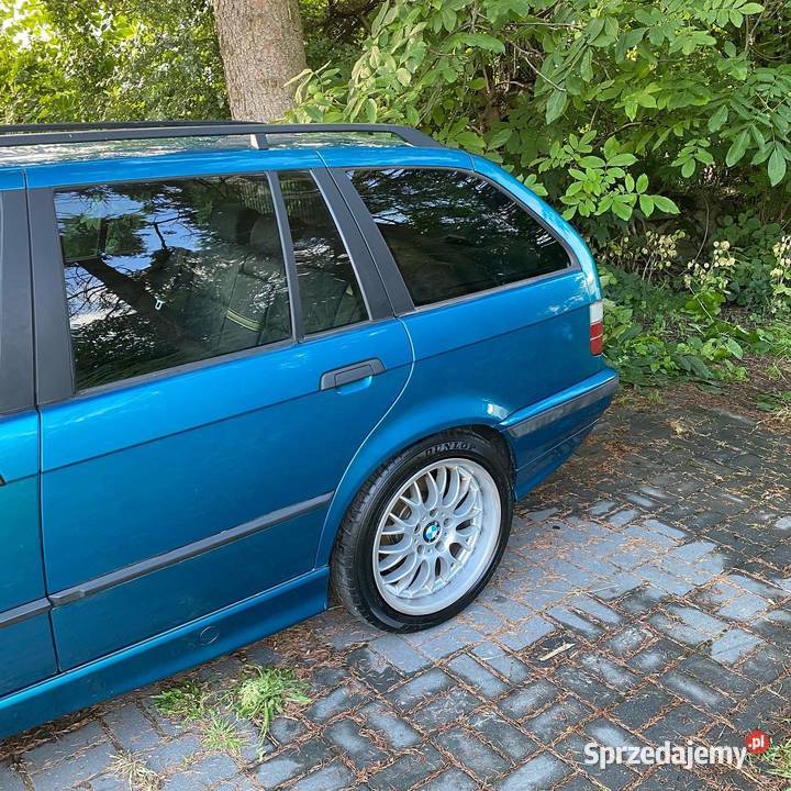 BMW e36 318i touring individual atlantis blue Seria 3 BMW Kielce