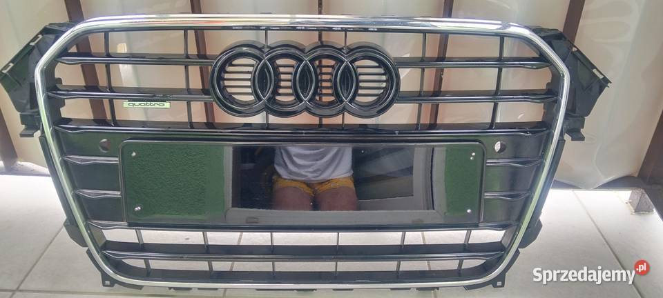 Przedni Grill A4 B8 Quattro polift PDC
