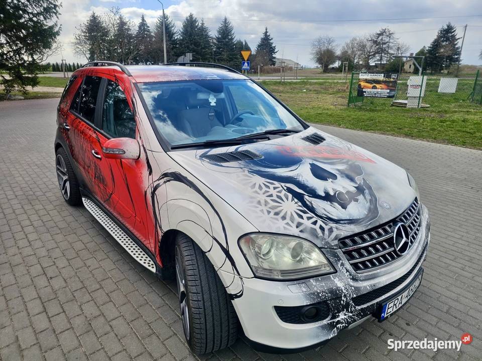 OKAZJA Mercedes ML 280 30d 4x4 Ręcznie Malowany ML warmińsko-mazurskie Mrągowo