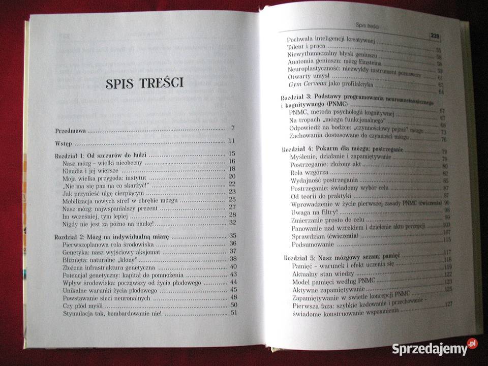 Gimnastyka umysłu M le Poncin książka polska Pozostałe Siedlce