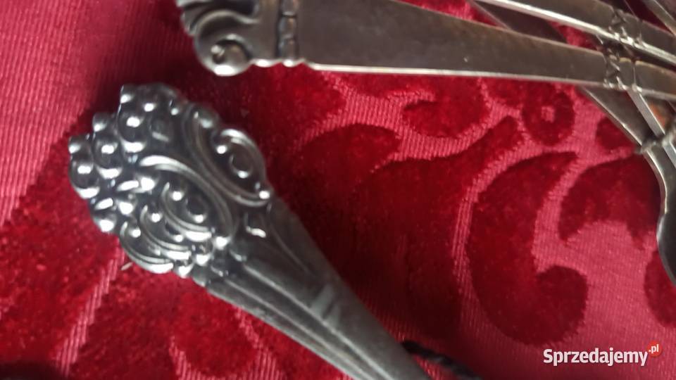 Platerowe łyżeczki widelczyki Nożyki Gdańsk