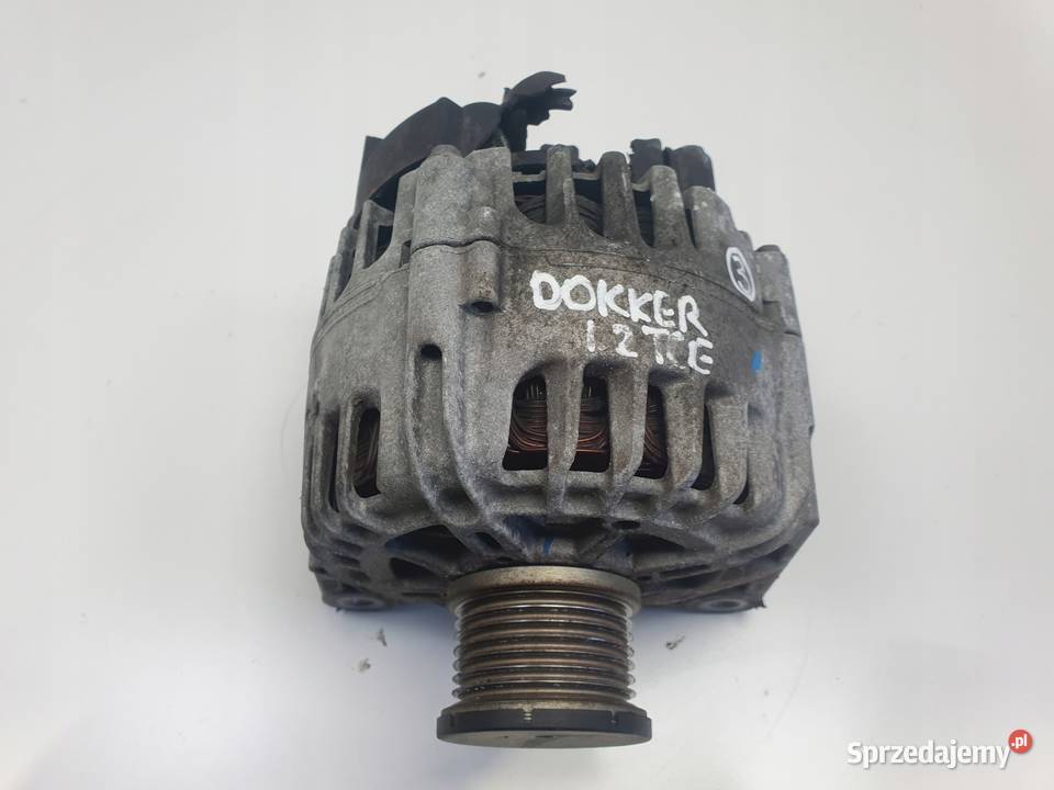 ALTERNATOR Dacia Dokker 12 TCe 231007842R Układ elektryczny silnika Chełm sprzedam