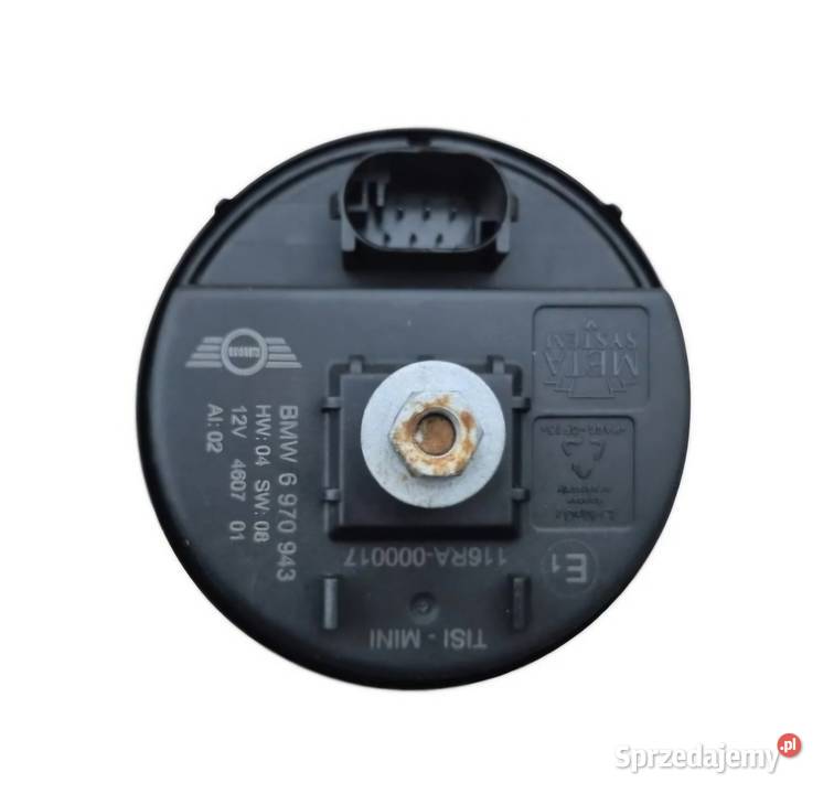 SYRENA ALARMU MINI ONE COOPER R55 R56 6970943 Wyposażenie elektryczne świętokrzyskie Działoszyce sprzedam