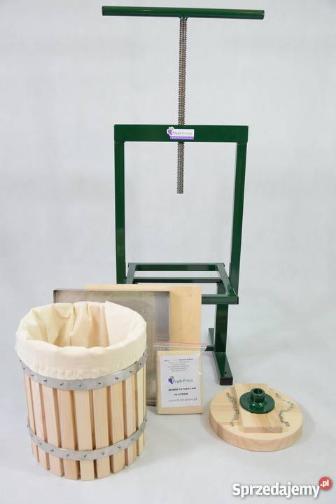 Prasa do owoców wyciskarka do soku winogron cydr Cisownica