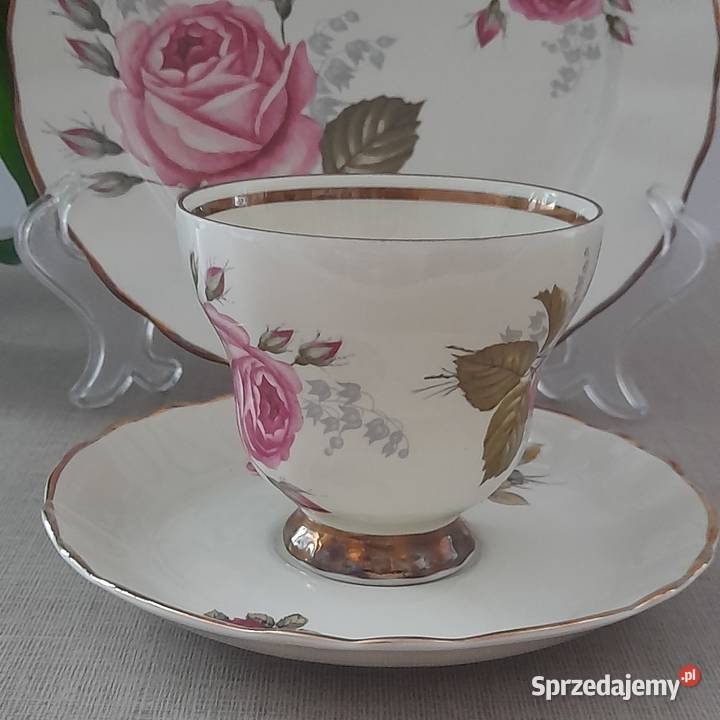 Trio Royal Winterling Bavaria Vintage filiżanka dolnośląskie Bogatynia