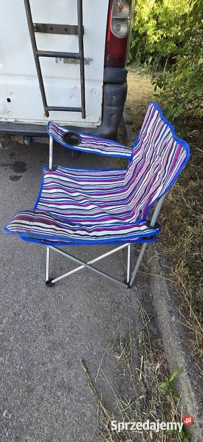 Fotel rozkładany turystyczny kempingowy z Chorzów sprzedam
