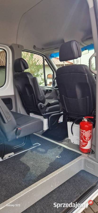 Mercedes Sprinter 313 cdi 9 osobowy bus 135 światła do jazdy dziennej Słupsk