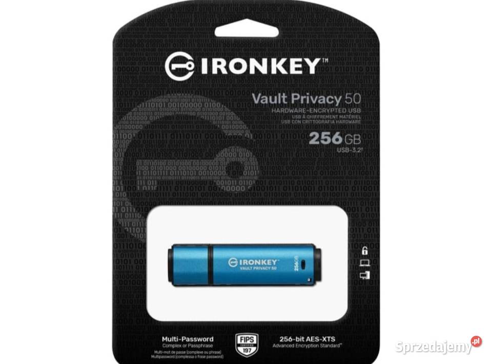 Kingston 256GB IronKey Vault Privacy 50 256bitNa