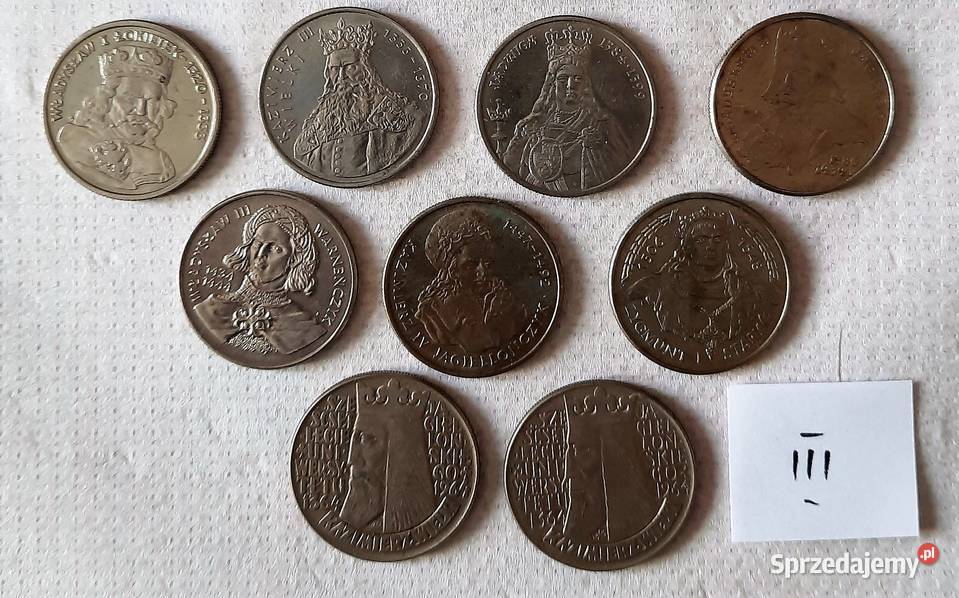 Zestaw III Monet Polska Królowie