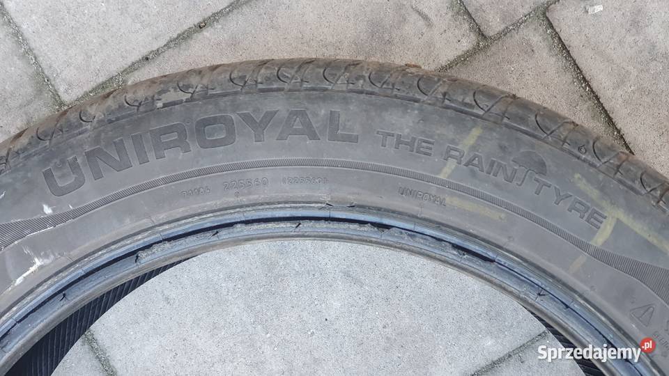 Opony letnie 21550 R17 2x Dunlop 2x Uniroyal Łomianki