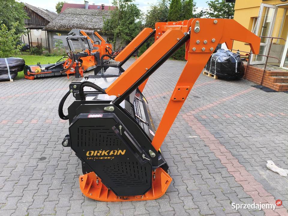 Mulczer leśny ORKAN ML R6 220 frez karczownik Leśnictwo małopolskie Celiny Przesławickie