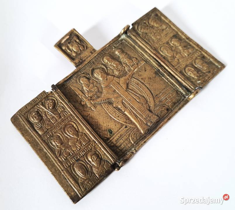 Ikona podróżna Święty Mikołaj Możajski 0422 Warszawa