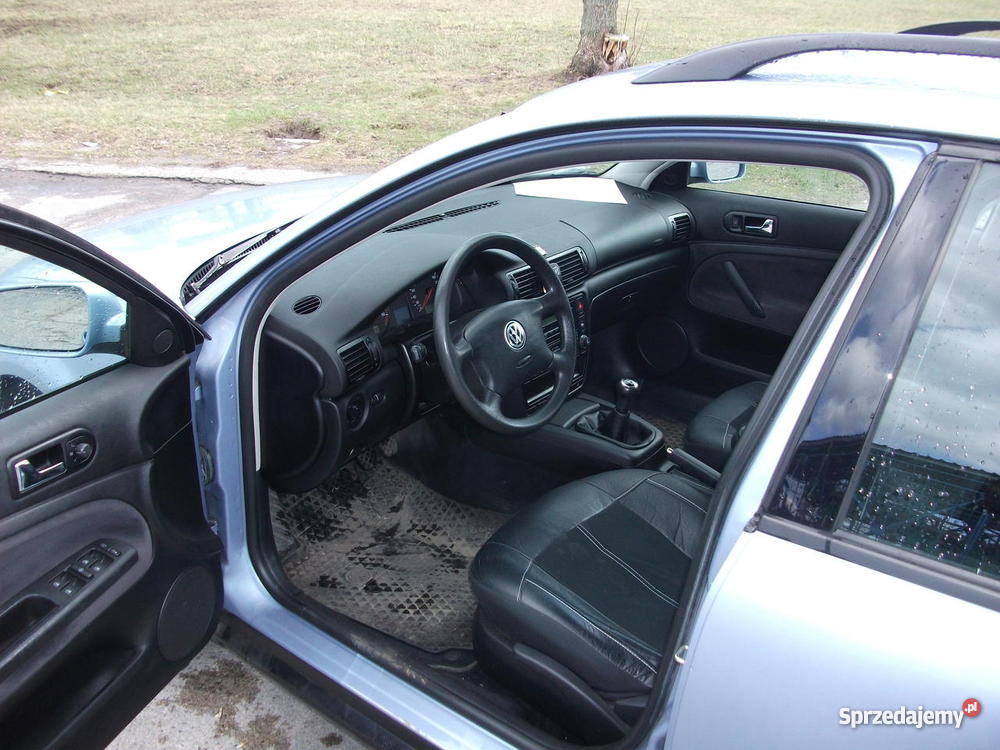 Volkswagen Passat 19 TDI 130 2000r błękitny meta Włocławek