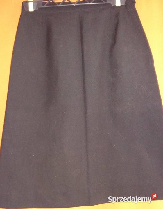 Prosta idealnie czarna spódniczka S Łódź