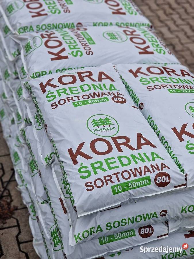 KORA SOSNOWA 80L Sortowana Ogrodowa Jackowski Wrocław sprzedam