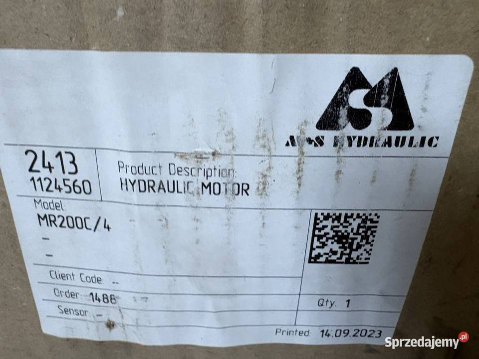 MS HYDRAULIC MR200C4 Hydraulic Motor Warszawa sprzedam