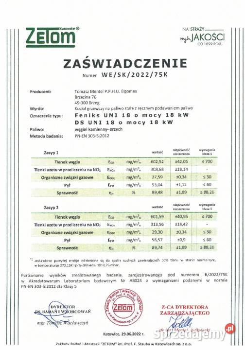 Kocioł na węgiel drewno piec co z podajnikiem Pleszew sprzedam