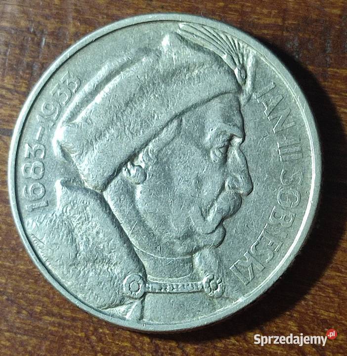 10 1933r Jan III Sobieski Srebro 2RP Poznań sprzedam