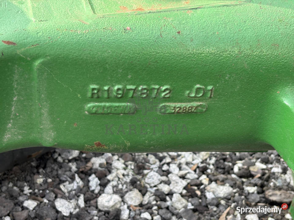 John Deere 7720 7820 7920 Obudowa Mostu R197872 Pozostałe Jastrzębniki