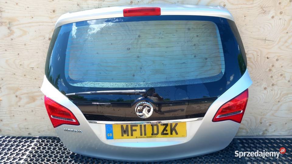 OPEL MERIVA B HB KLAPA TYŁ Z157