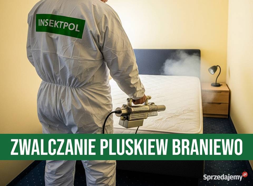 Zwalczanie pluskiew Braniewo Odpluskwianie Pisz
