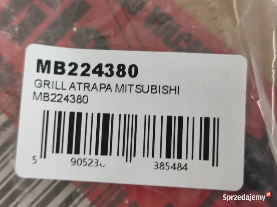 GRILL ATRAPA MITSUBISHI NOWA ORYGINALNA MB224380 osobowe