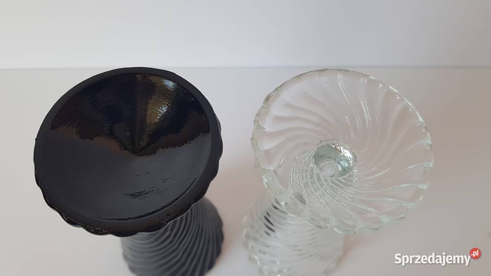 Zestaw mini wazon wazonik serwetnik Spirelli x2 Porcelana i szkło śląskie Dąbrowa Górnicza