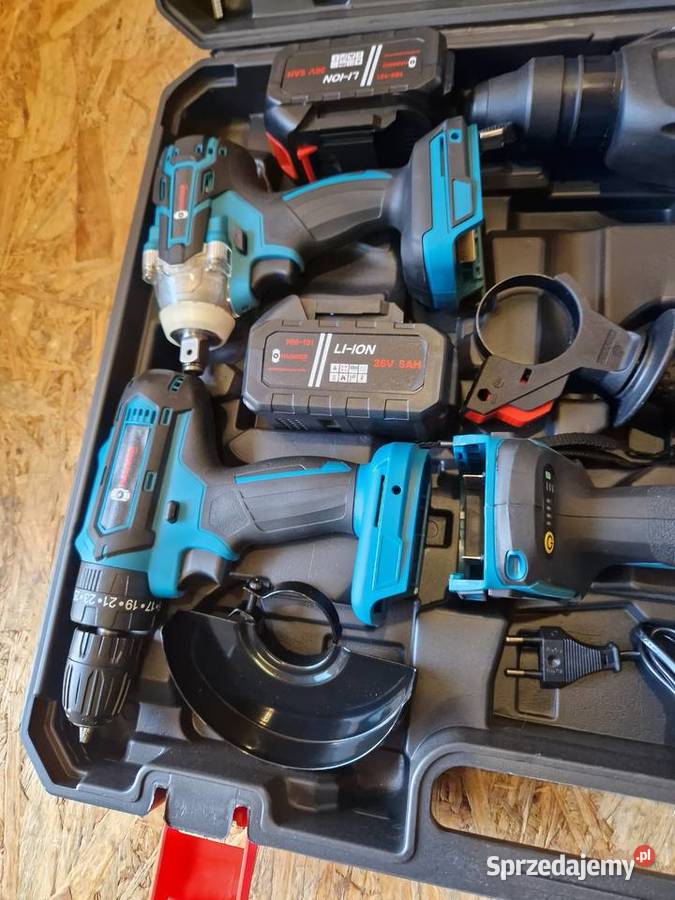 ZESTAW NARZĘDZI AKU 21V 4x BAT 5w1 MŁOT KLUCZ wielkopolskie Głogowa