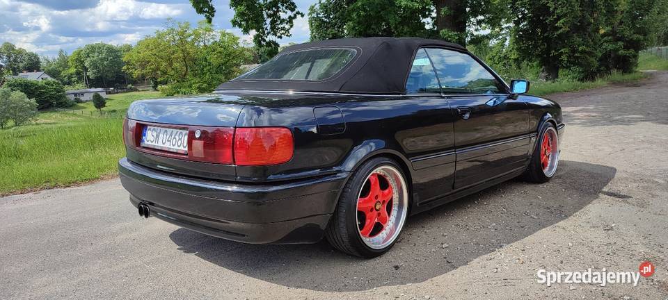 Audi 80 B4 cabrio 19 TDI S2 Artec L wspomaganie kierownicy Grudziądz