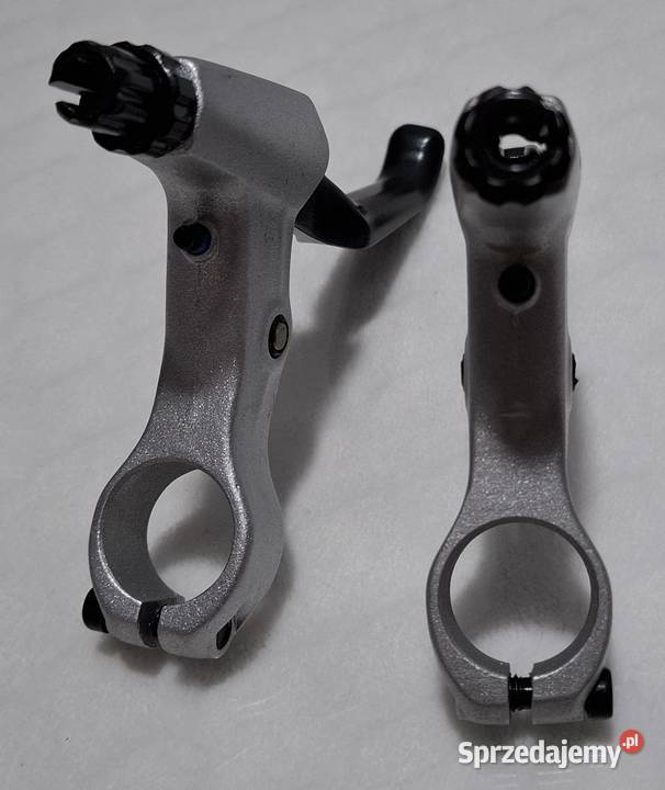 Uchwyty hamulca rączki górski aluminium srebrne Czeladź