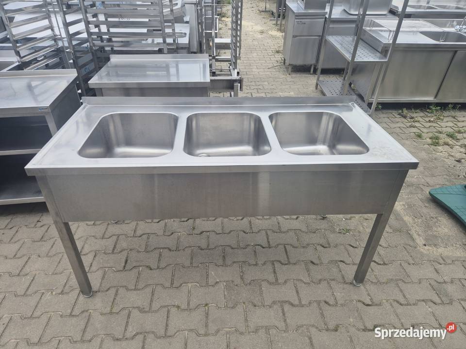 Zlew Gastronomiczny 3 Komorowy 1607085 M Ostrów Wielkopolski