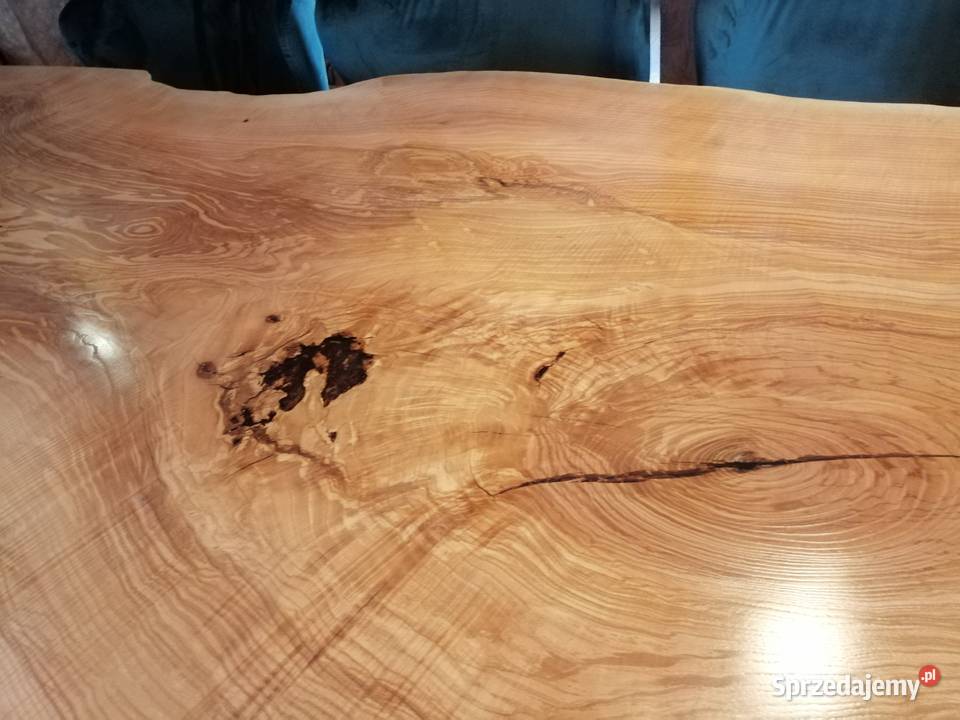 stół monolit 260x104x7z jednej dechy jesionu Przysucha