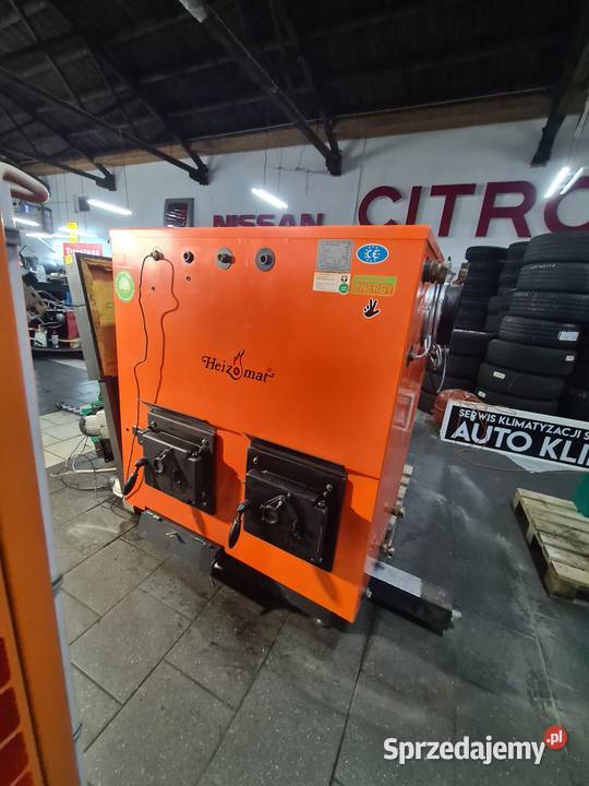 Piec na Trociny 50 kw Zrębka Owies Pestka Wióra Kożuchów sprzedam