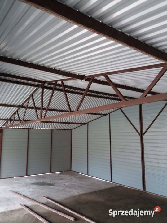 Hale wiaty garaże blaszane Jasło