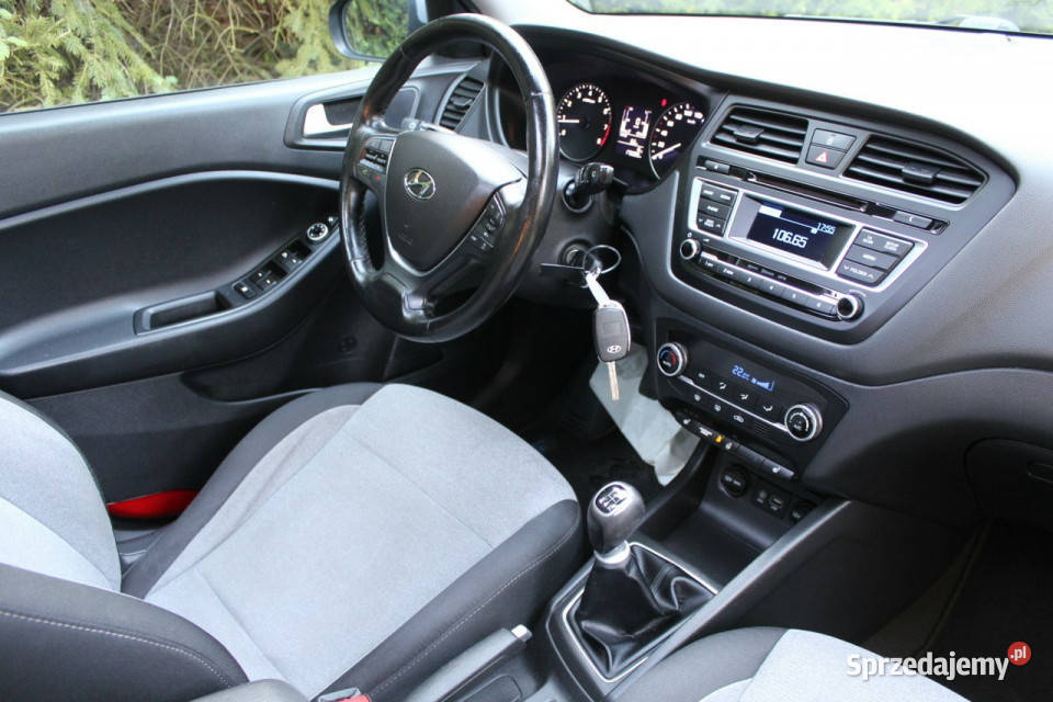 Hyundai i20 13 Benzyna Szyberdach Ledy Panorama podgrzewane fotele