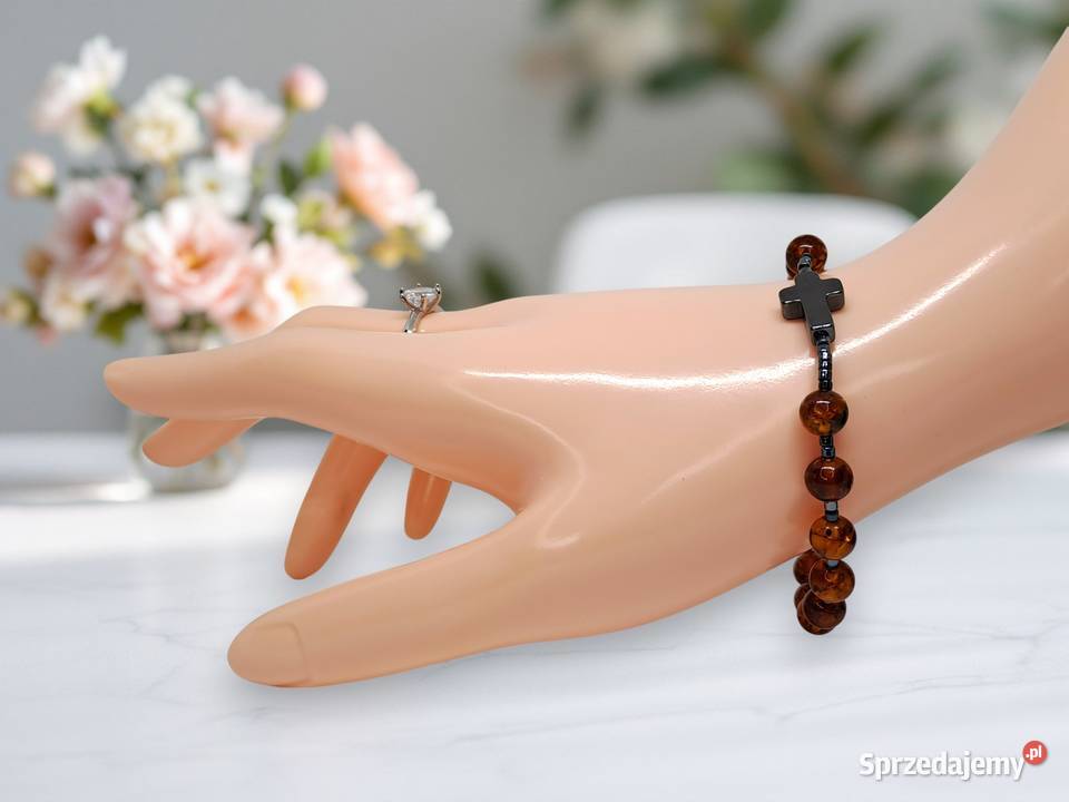 Bransoletka różaniec dziesiątka różańca z Warszawa