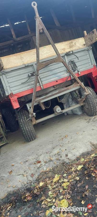 Przyczepa wywrotka wywrot na trzy strony lubelskie Siemień