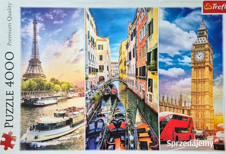 Puzzle Trefl 4000 warmińsko-mazurskie Olsztyn